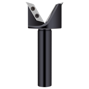 PQT长刃外圆倒角刀杆W45度舍弃式刀片圆棒径倒角30度外园XCET3004