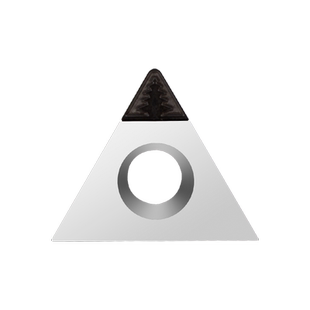 PQT金刚石刀片宝石刀粒PCD铜铝开槽断屑TCGW110204/TCGT110202/08