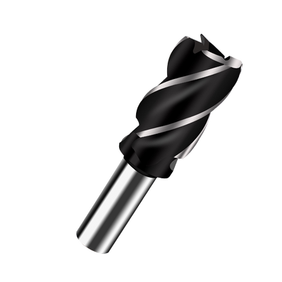 PQT 直柄四刃铣刀20柄超硬 20 21 22  26 30 32 35 36 38 40 四刃