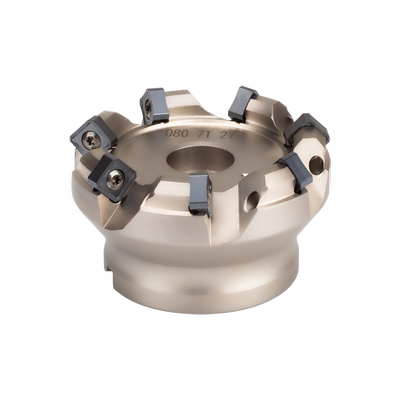 pqt快进给铣刀四角八刃45重型