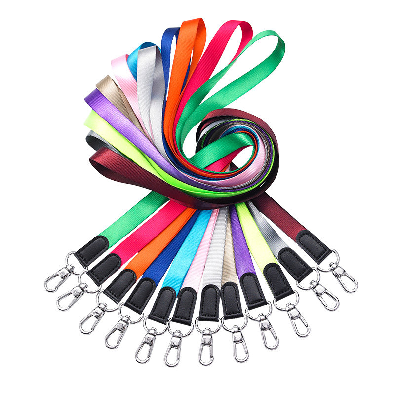 5cm皮头工作证挂绳吊绳员工挂绳工作牌挂绳定做印刷logo工牌挂绳公交