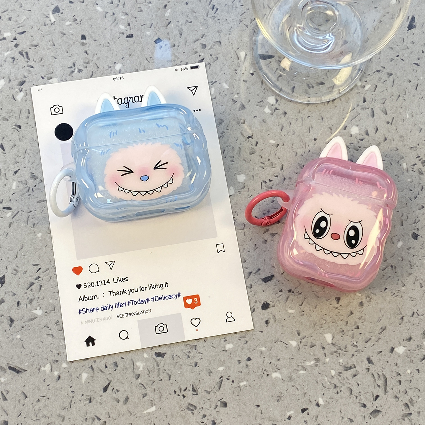 趣味可爱卡通拉布布适用airpods4保护套airpod3苹果pro耳机壳二代无线蓝牙第三代aipods2代airpodpro四代情侣