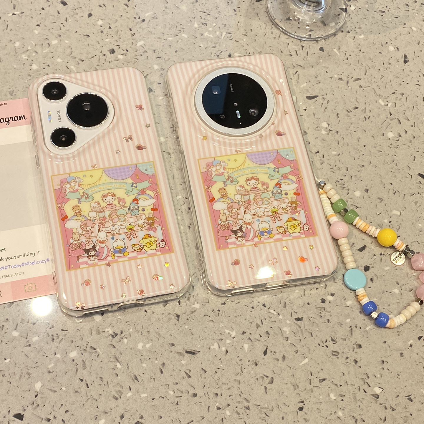 少女心可爱卡通合集带链条适用华为mate70pro手机壳mate60pro新款p70外壳pura70pro高级感超好看保护套不撞款,3C数码配件,手机保护套/壳,淘宝优惠券,粉丝福利购,淘宝优惠卷