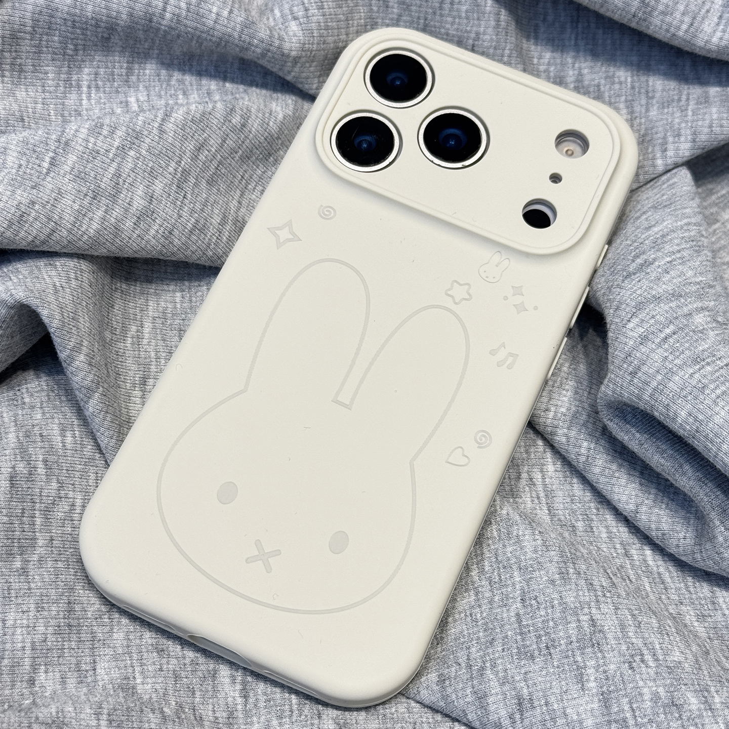 韩系可爱简约米菲兔适用于iphone15手机壳苹果17promax保护套14液态硅胶13全包新款16pro防摔max超好看手机套