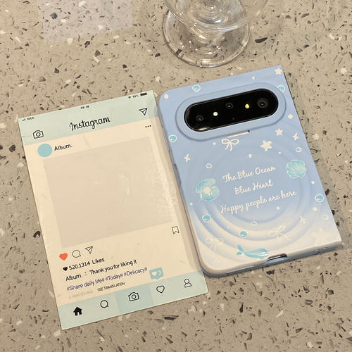 【每日新品】可爱贝壳纹星星适用于华为puraxmax手机壳purax折叠屏保护套purax/max典藏版超好看巨好看高级感