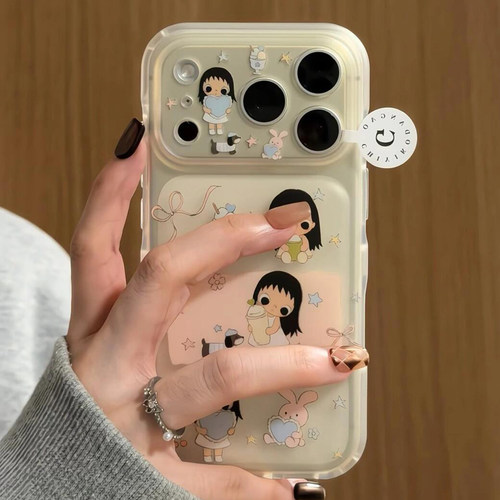 可爱透黄卡通小玉适用于苹果18pro手机壳iphone17promax保护套16/15新款17pm超好看独特巨好看高级感全包防摔