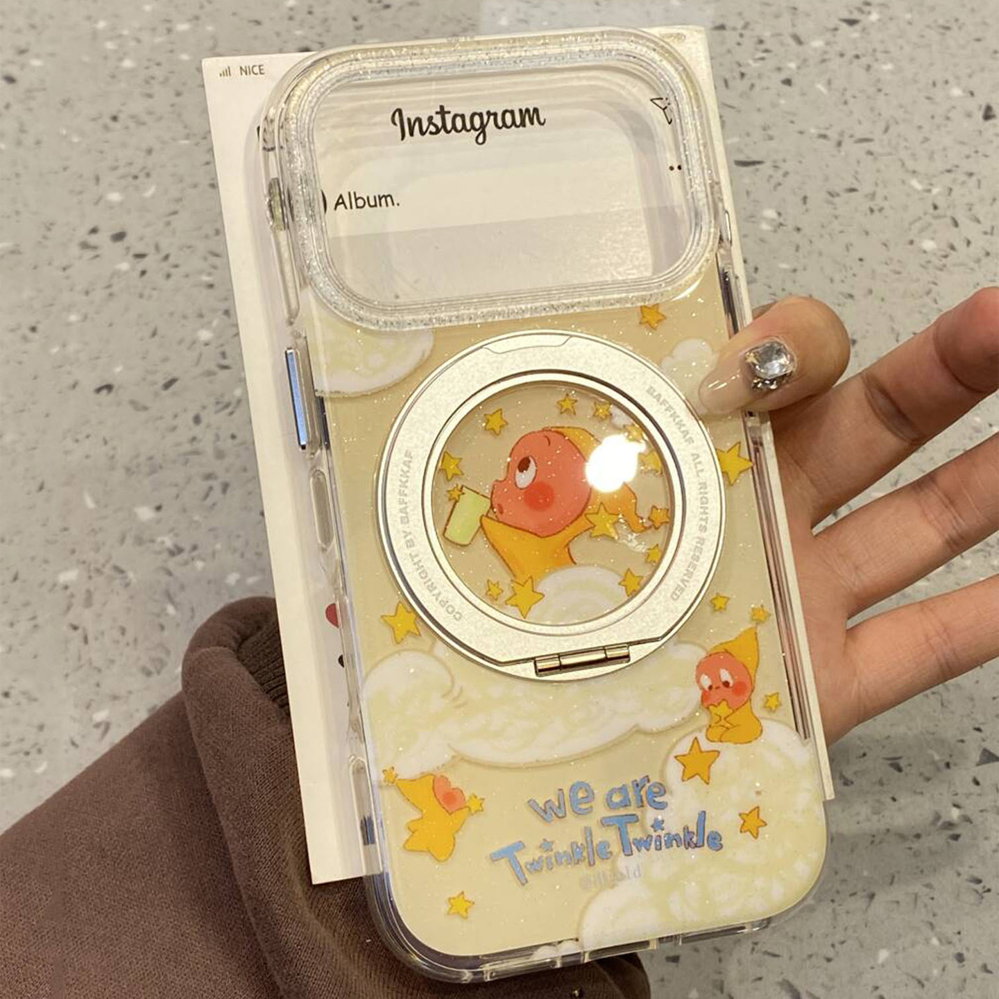 支点旋转磁吸支架云朵星星人适用于苹果17pro手机壳iphone16保护套14防摔13新款15promax超火max高级感手机套,3C数码配件,手机保护套/壳,淘宝优惠券,粉丝福利购,淘宝优惠卷