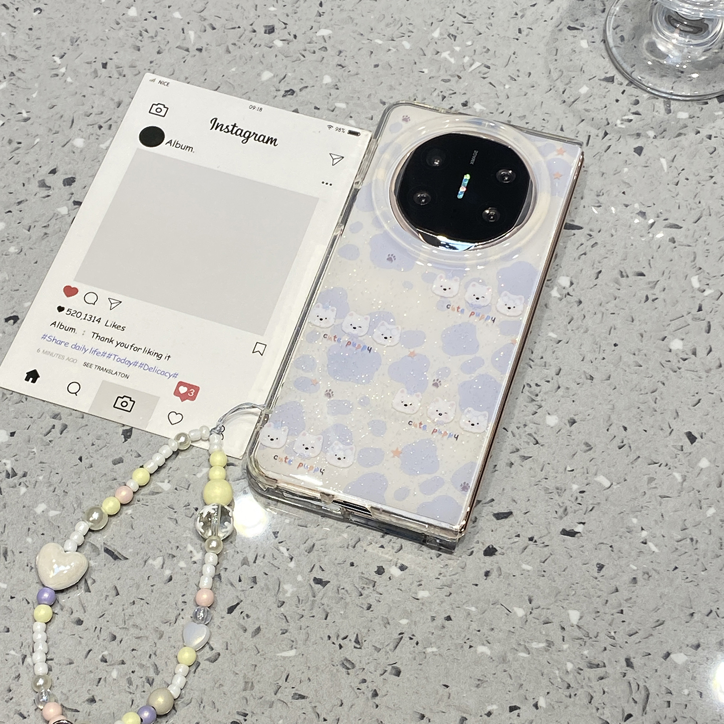 可爱卡通西高地适用于华为matex6手机壳x5新款x6典藏版matex3外屏壳matex5折叠屏x3外壳mate情侣高级感保护套