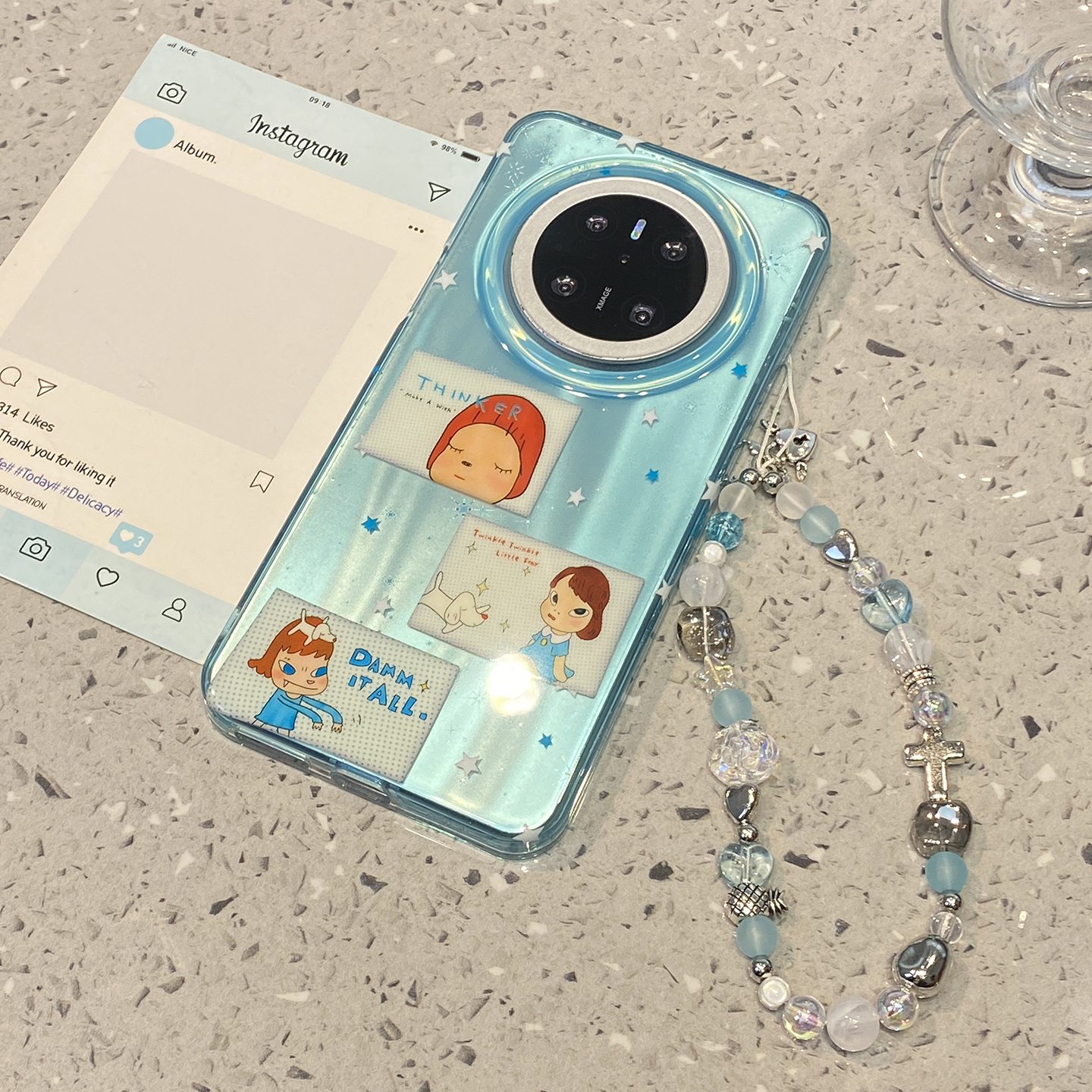 【每日新品】可爱卡通奈良美智适用华为mate70pro手机壳mate60pro保护套新款pura80外壳pura70p高级感p70链条