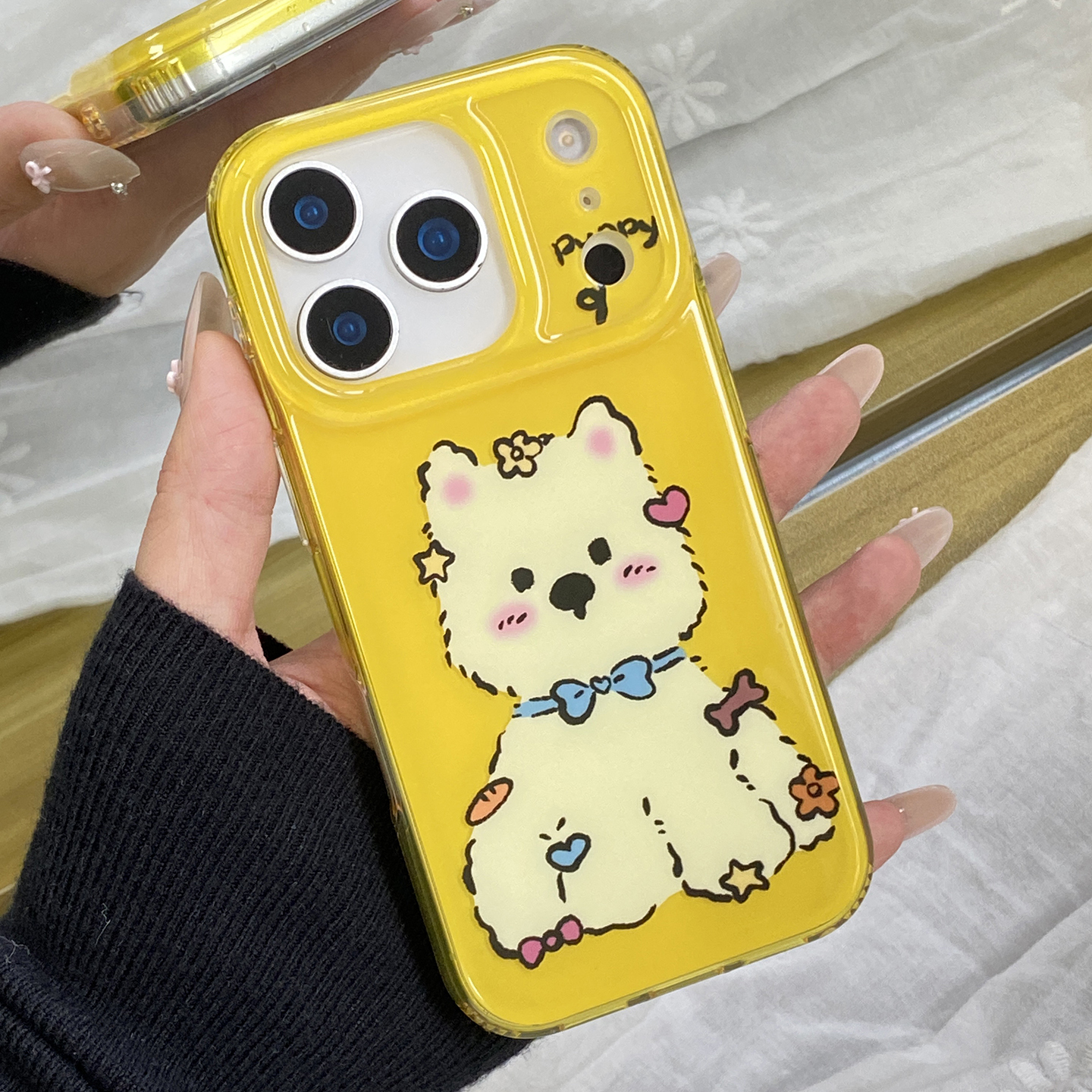 【每日新品】韩系可爱西高地狗狗适用于苹果17pro手机壳iphone16保护套14全包13新款15promax超好看max手机套