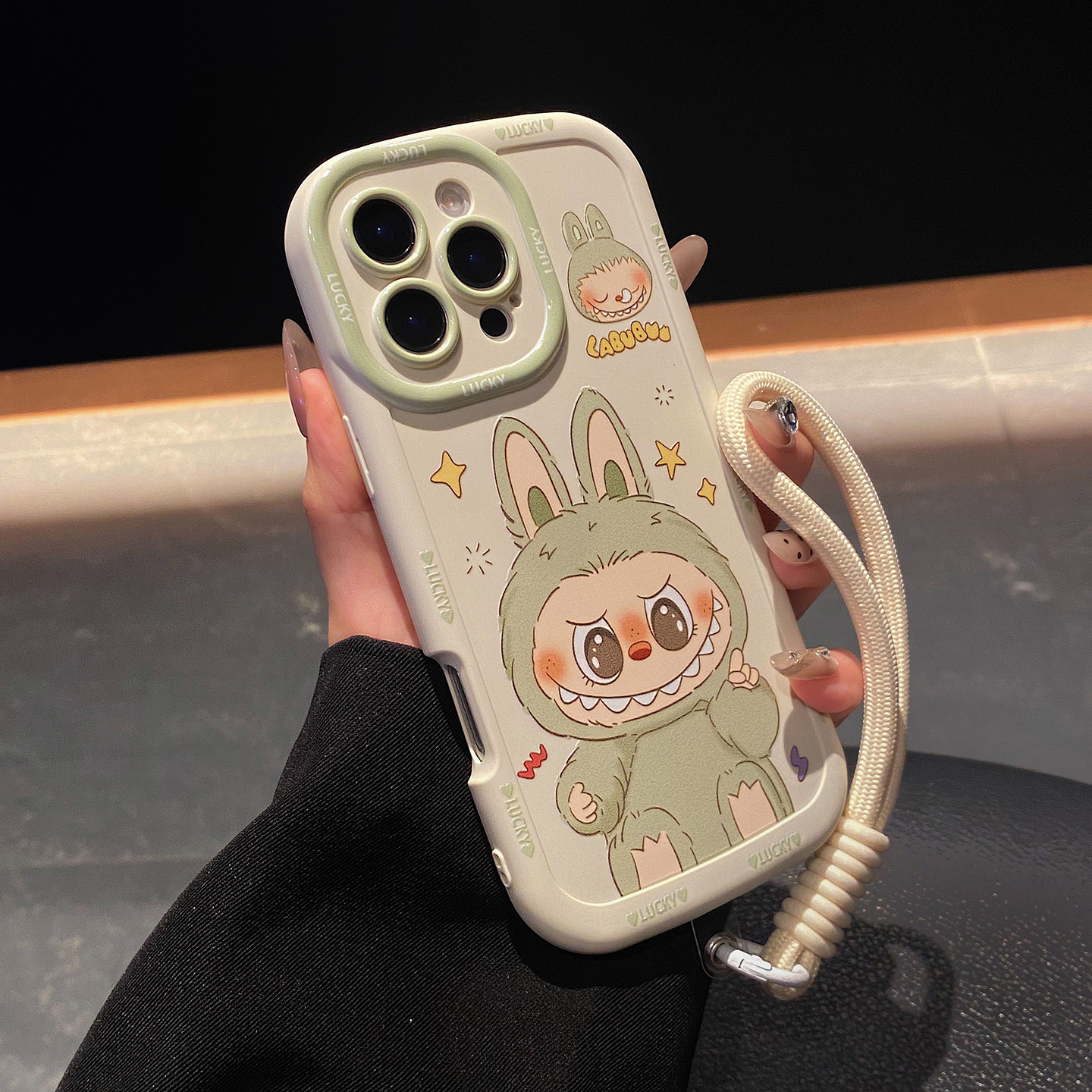 ins可爱卡通拉布布适用iphone17promax手机壳苹果16pro挂绳15女14软13/11/套12max外壳x/xs/xr/xsmax/8plus/7,3C数码配件,手机保护套/壳,淘宝优惠券,粉丝福利购,淘宝优惠卷