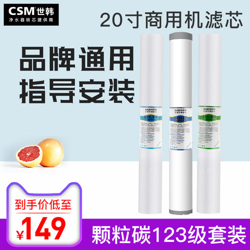 世韩商用净水器20寸滤芯小区投币