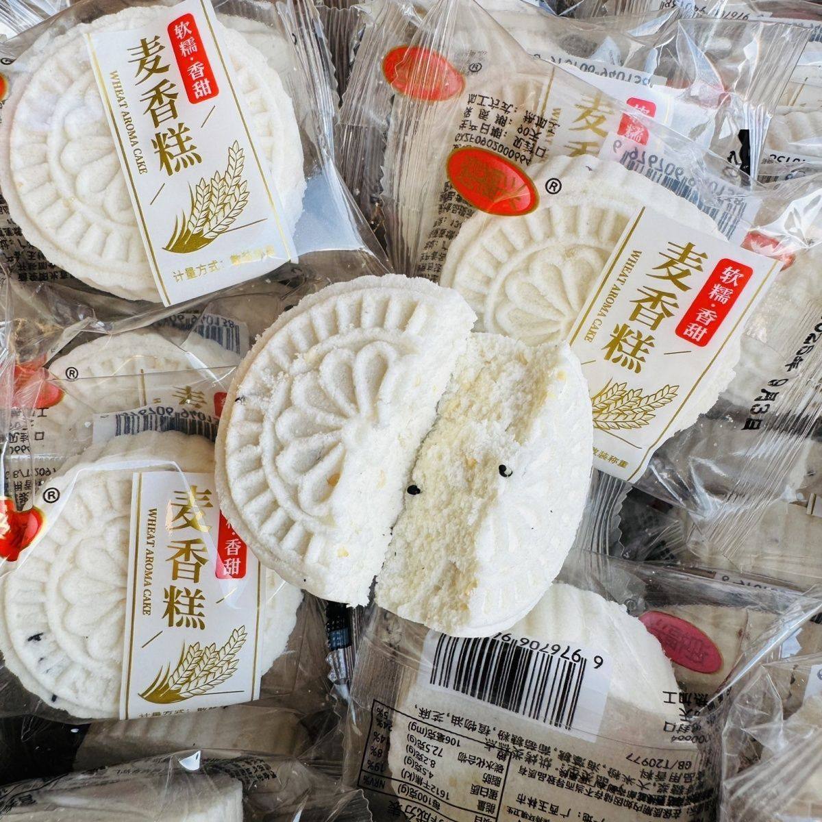 麦香糕软糯香甜蒸米饼传统手工糕点休闲解馋零食老式糕点独立包装