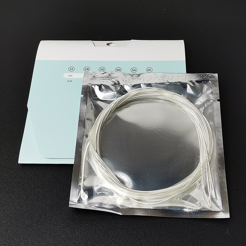 古典吉他弦一套6根镀银尼龙弦透明琴弦古典吉他配件一弦二弦三弦