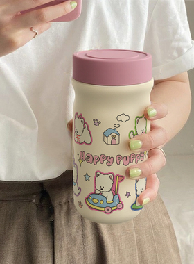 保温杯水杯男女款小巧便携带茶隔316不锈钢保温杯咖啡杯随手杯