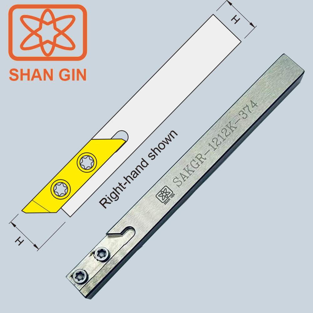 台湾三井SHAN GIN牙刀SAKGR-1212K-374牙刀开槽刀1616M-374切槽刀