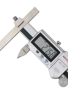 三丰数显卡尺573-606电子台阶测量卡尺10-210mm偏置线卡尺