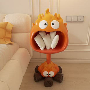 大型客厅沙发电视柜旁边床头落地零食架子置物架装饰乔迁礼物摆件