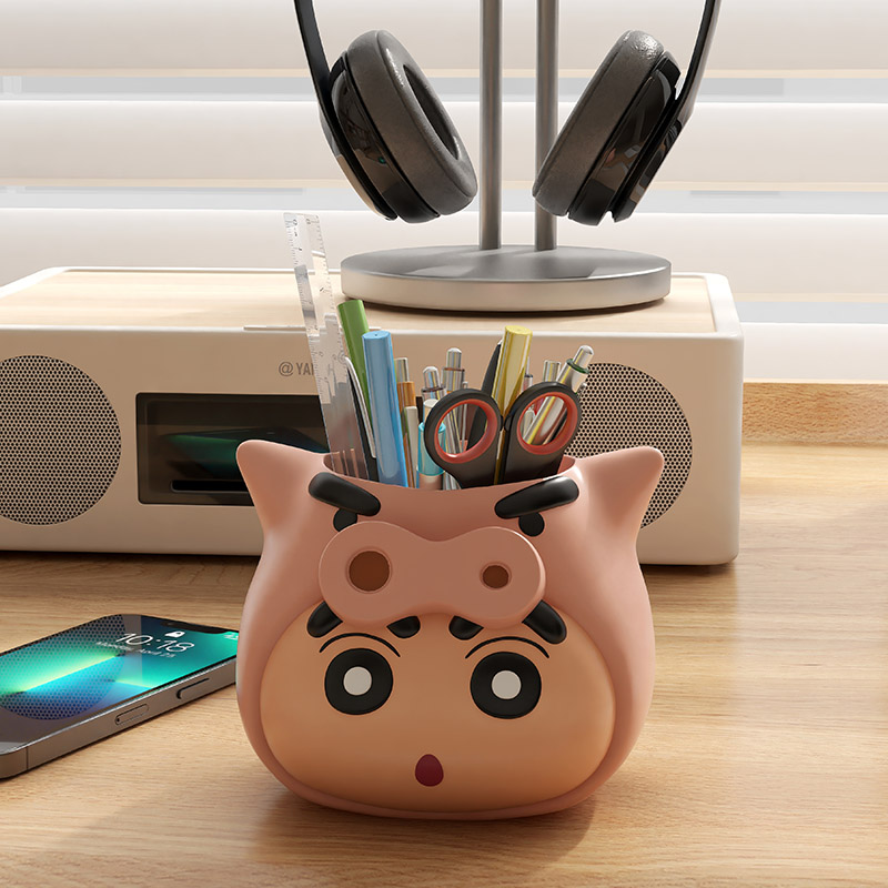 笔筒收纳盒桌面办公室装饰品