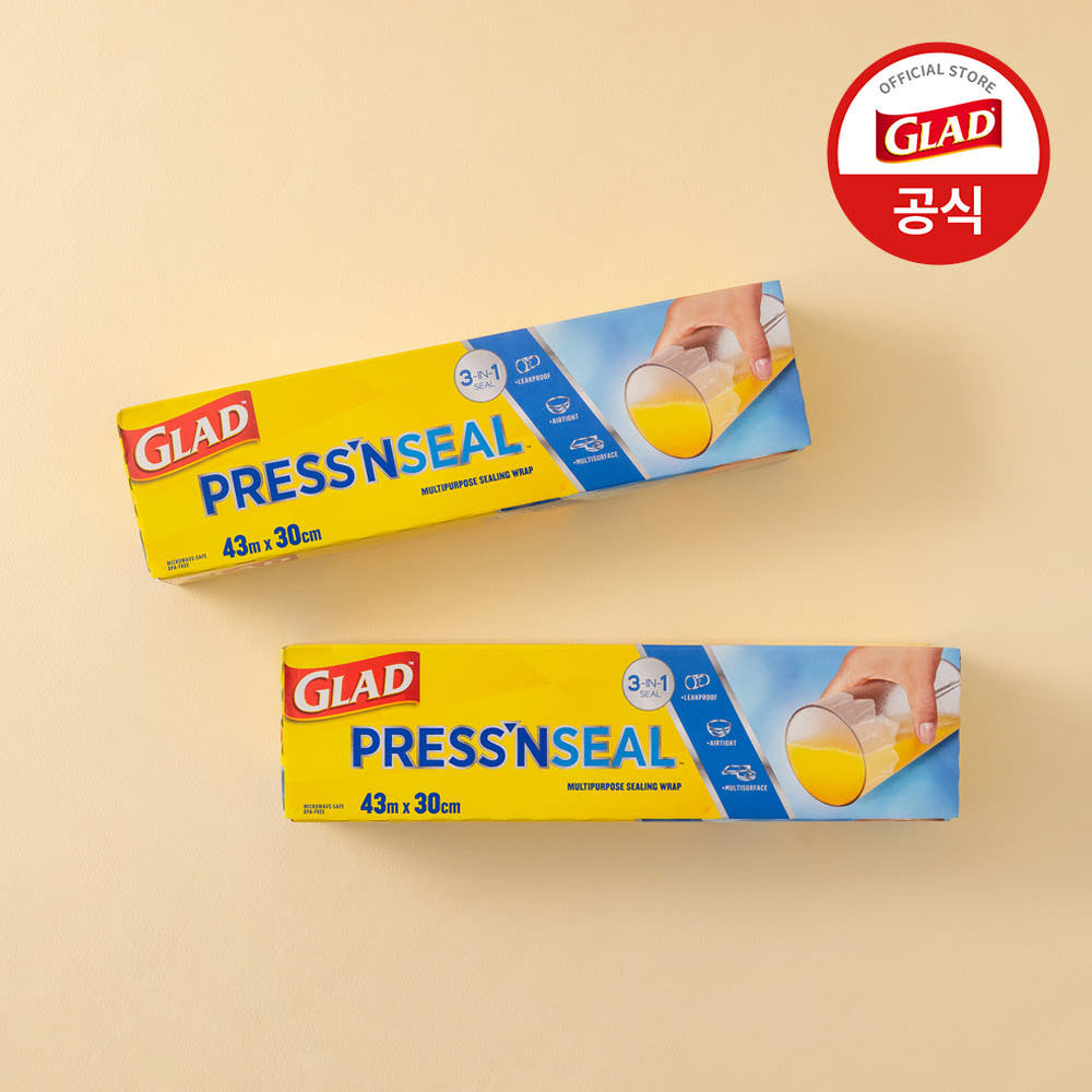韩国代购GLAD保鲜膜密封大卷家用耐高温食品级PE冰箱保险冷藏袋