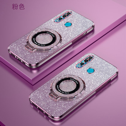 华为Nova4渐变闪粉手机壳高端时尚nova4e高级感新款创意huaweinova4磁吸支架超薄软壳简约商务防摔保护适用于