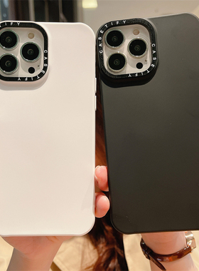 马卡龙苹果13手机壳iPhone15proMAX液态硅胶XR软壳XSmax防摔14保护套7/8plus简约11时尚12个性创意高端适用于