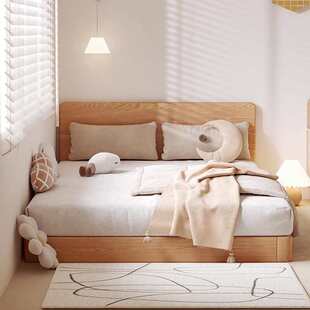 适合小房间 家具 地台床实木床150x200床小户型1米2床2025年新款