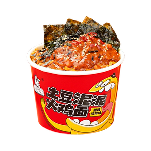 阿宽爱吃鬼土豆泥泥火鸡面甜辣鸡肉味方便面宿舍免煮泡面速食食品