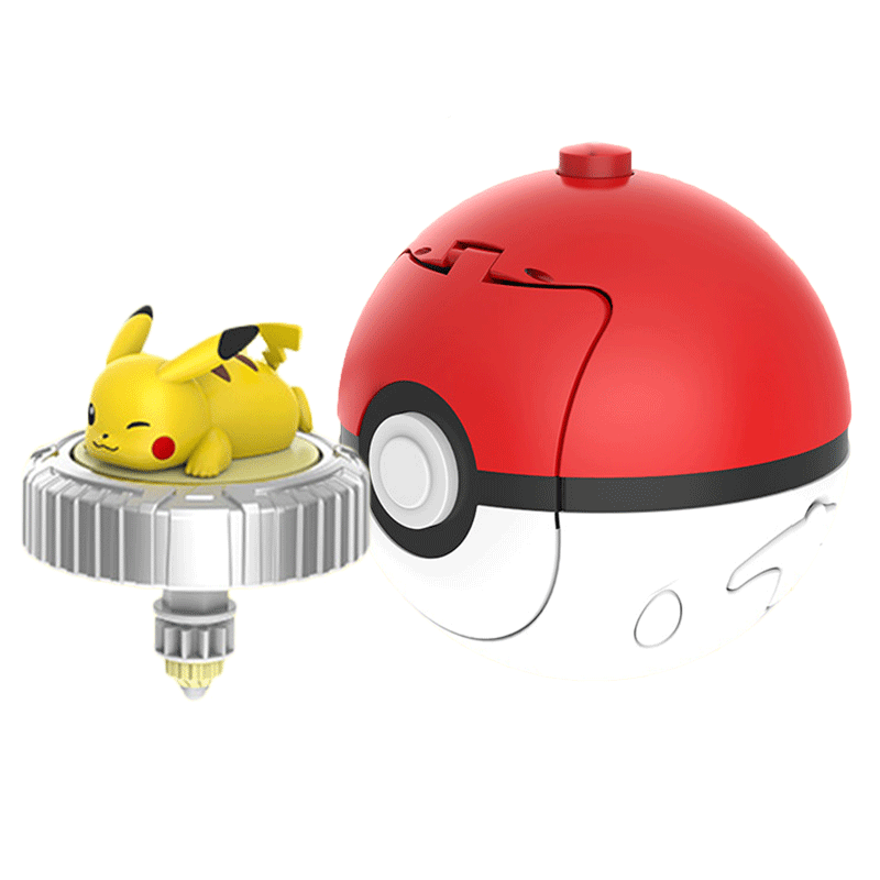 宝可梦皮卡丘陀螺儿童对战玩具