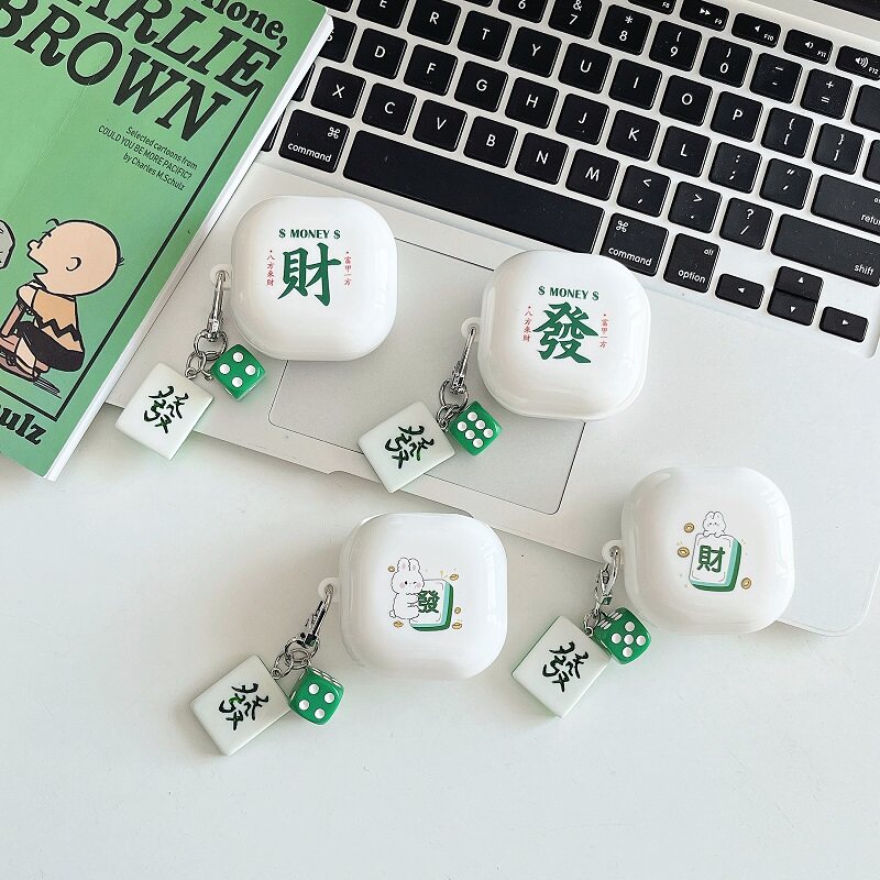 个性文字发财三星蓝牙耳机套