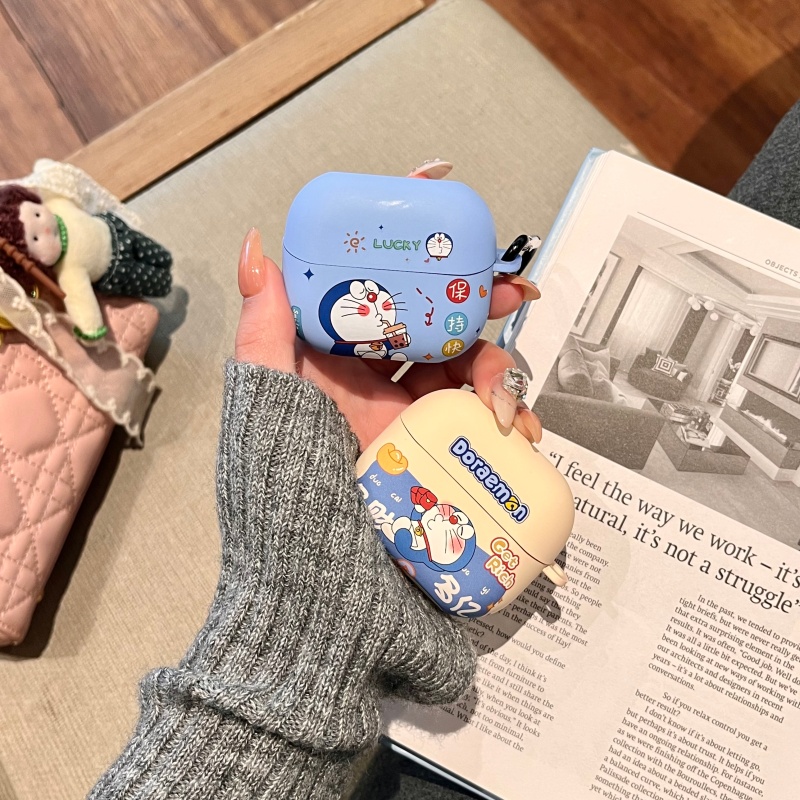 哆啦A梦三星buds3fe耳机套磨砂