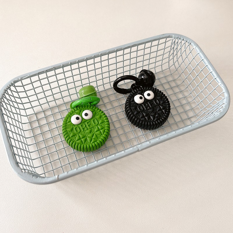 奥利奥饼干适用苹果airtag追踪器保护套硅胶钥匙扣防丢定位器硅胶