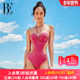 女2025新款 BE范德安时尚 系列女士连体泳衣遮肚显瘦性感美背泳装