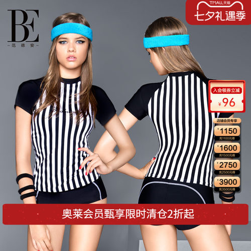 be分体泳衣范德安保守遮肚