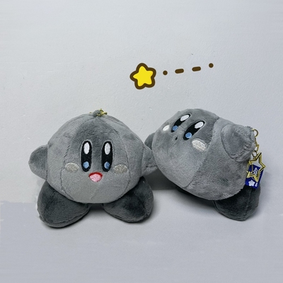 暗黑星之卡比包挂件个性灰色卡比