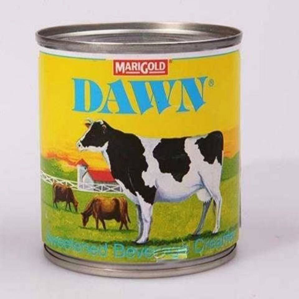 缅甸老庄炼乳老装DAWN炼乳 泡鲁达材料 炼奶酱 烘焙调味炼乳oA0rp
