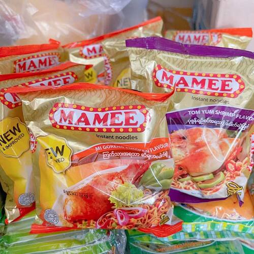 MAMEE妈咪鸡肉味缅甸方便面缅甸泡面鸡肉味速食泡面瑞丽代购