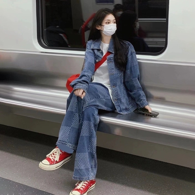 pettyelsa高个子秋气质休闲套装