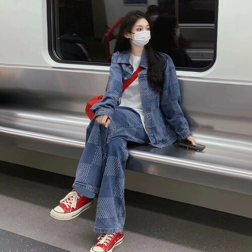 pettyelsa高个子秋气质休闲套装