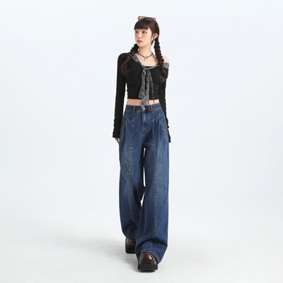 pettyelsa高个子加长牛仔裤