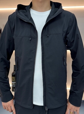 25198高品质简约气质时尚休闲运动夹克2025秋季新款男士连帽外套