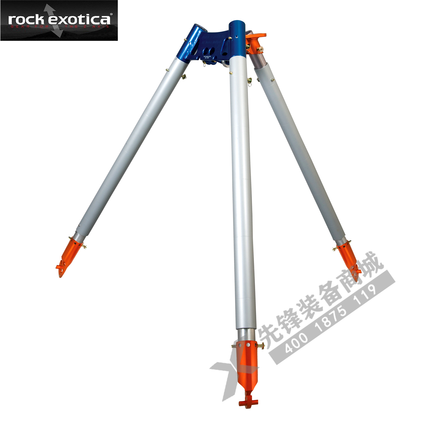美国Rock Exotica Vortex 救援三脚架消防山岳绳索先锋装备商城