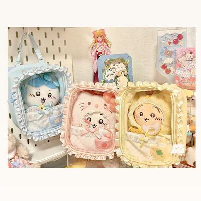 卡通三丽鸥可爱透明蕾丝手提包