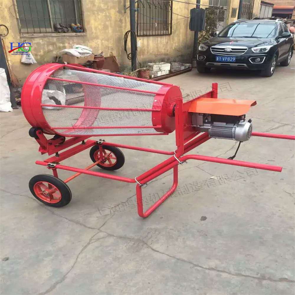 石料场工地筛沙机Sand screening machin建筑工程煤厂石粉筛渣机