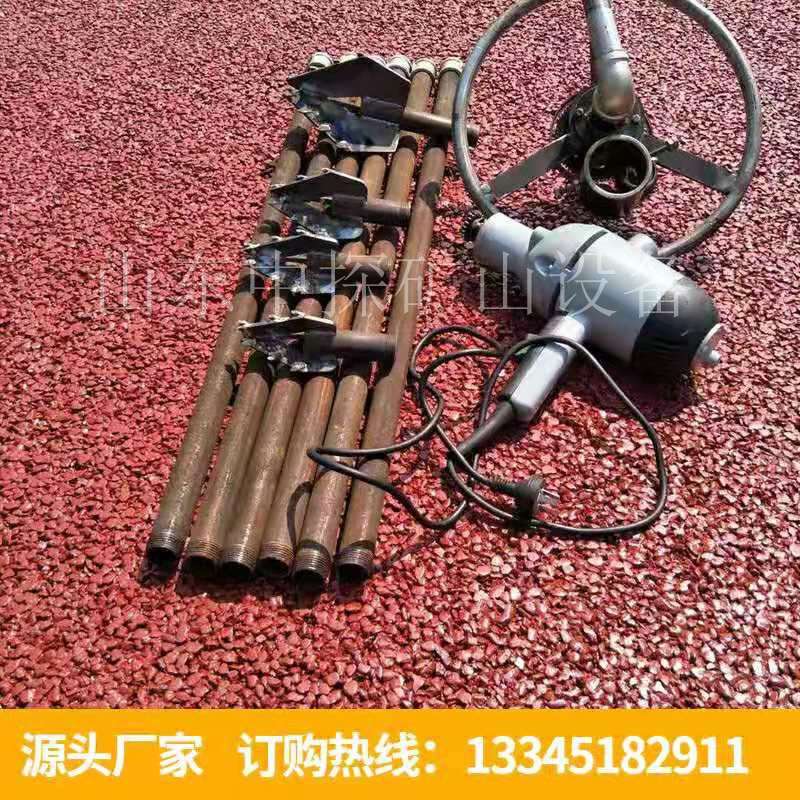 直销钻井机器 小型电动打井机现货 两相电多齿轮圆盘钻井机械