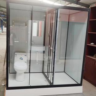 一字型淋浴房现代简约1.1 1.4淋浴房