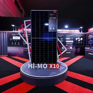 新款隆基黑猫10光伏板645w650w单面双面光伏电站太阳能板BC组件