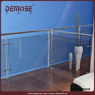 阳台双层钢化玻璃栏板不锈钢钢化玻璃栏杆镜光扶手立柱玻璃护栏