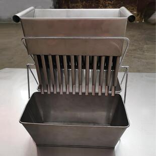 白铁皮密封敞开式二分器镀锌板煤炭化工分样器粒状物料缩分器