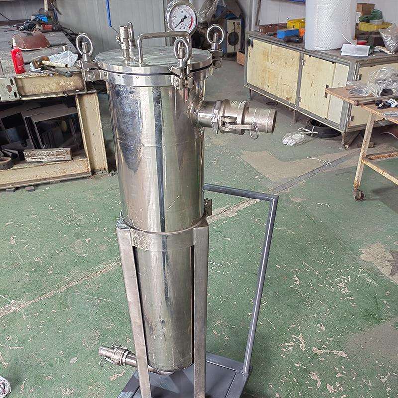 不锈钢袋式过滤器井水饮料化工过滤器